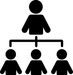 Coordinating People Outline Svg Vector, Free Vectors File